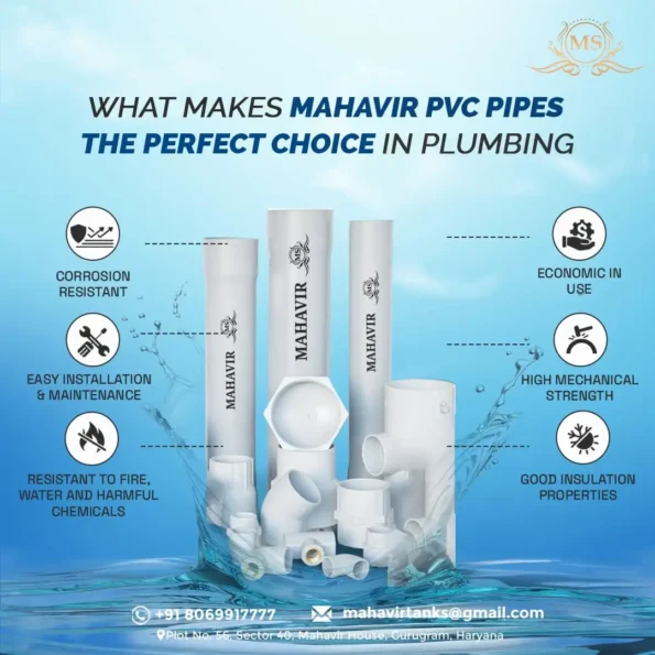 how to choose durable pvc pipe fittings - mahavir group