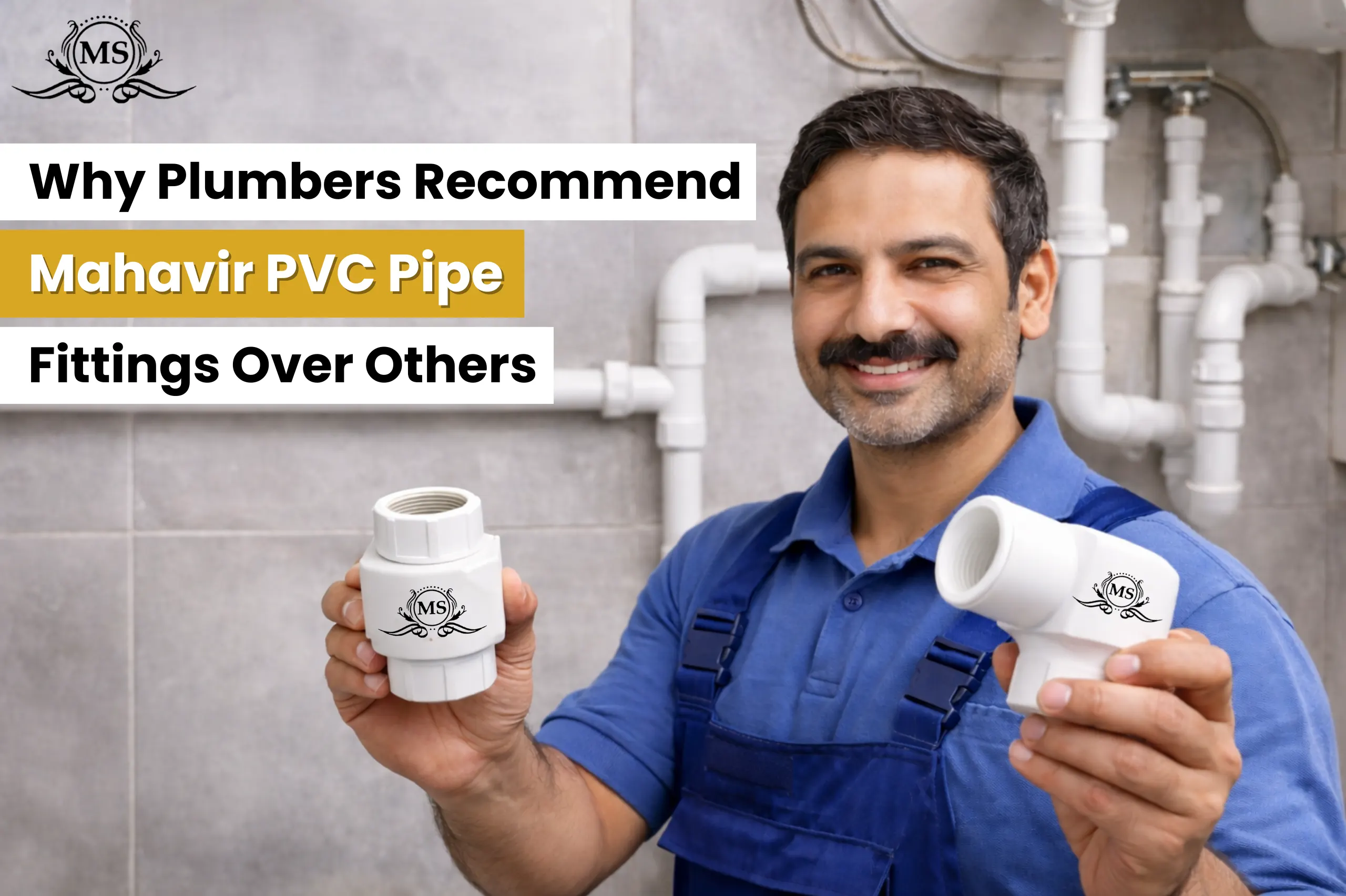 Why Plumbers Recommend Mahavir PVC Pipe Fittings Over Others.